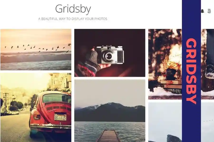 Photography themes Gridsby